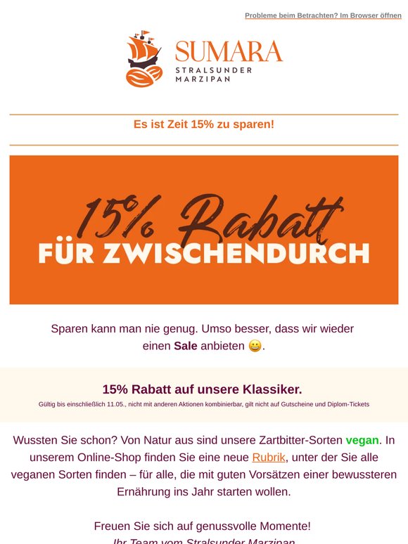 Es ist wieder an der Zeit zu sparen!😈