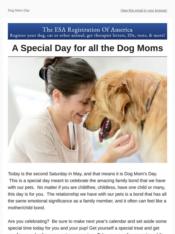A Mother's Day For the Dogs
