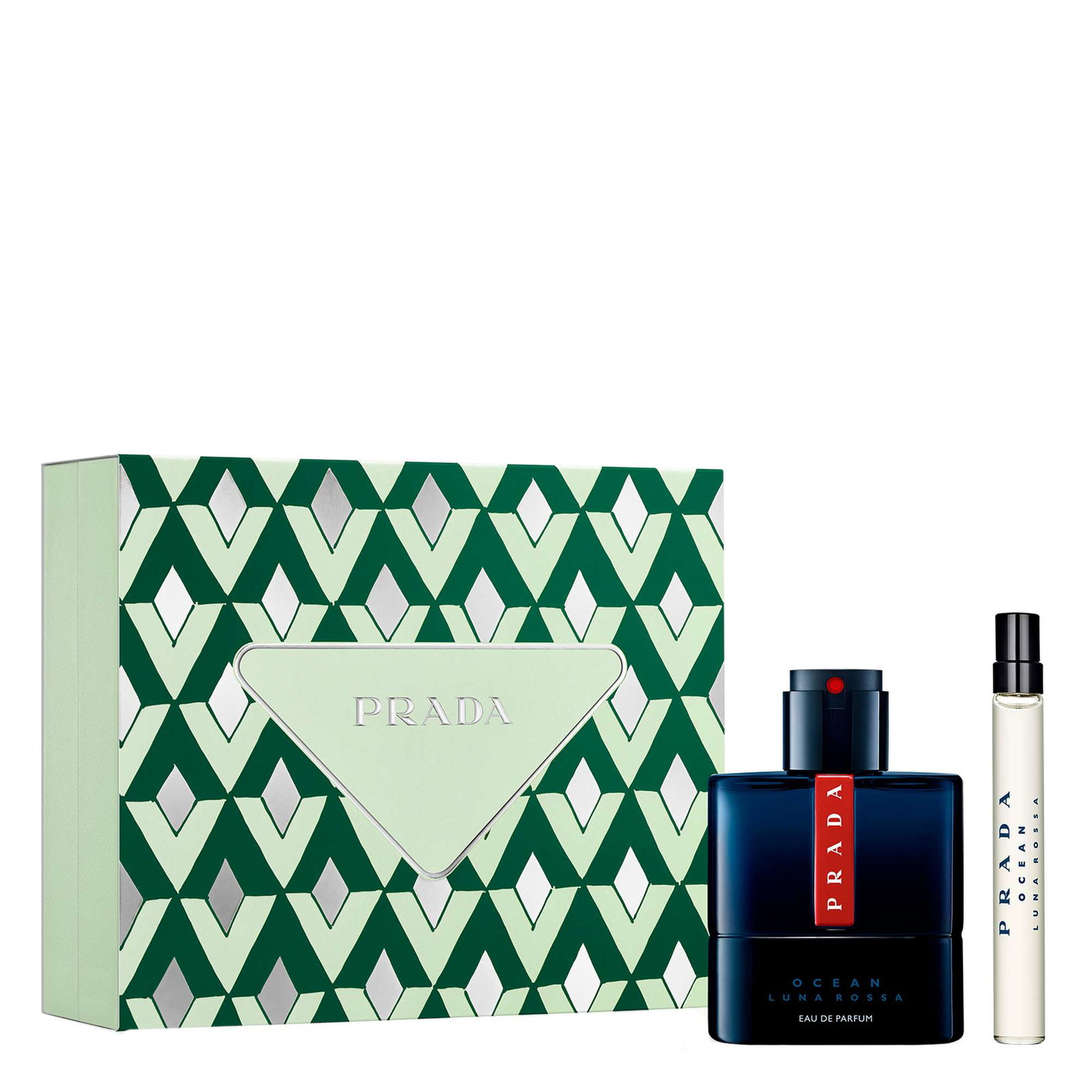 Image of Prada Luna Rossa Ocean Eau de Parfum Spray 50ml Gift Set