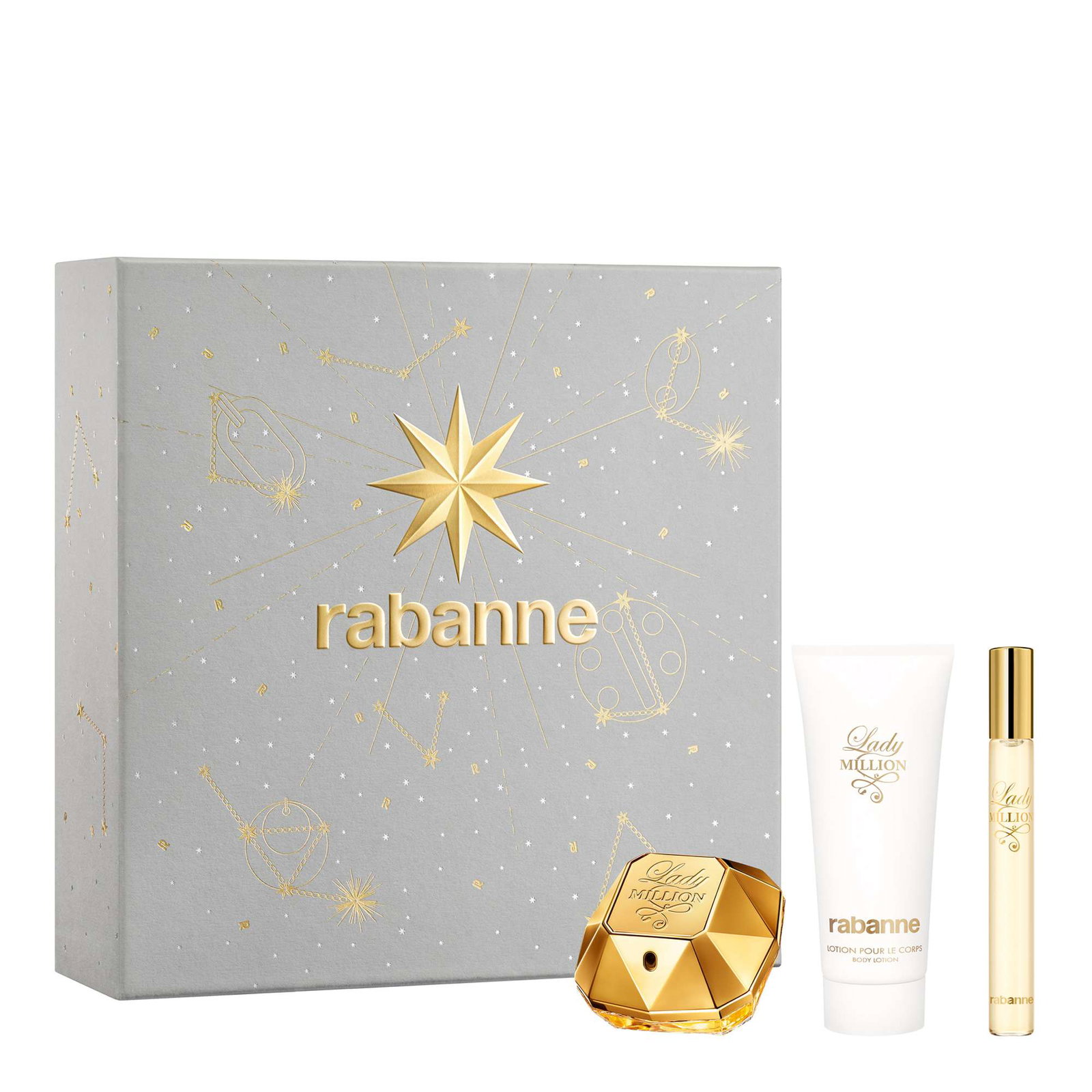 Image of Rabanne Lady Million Eau de Parfum 50ml Gift Set (Worth £118.75)