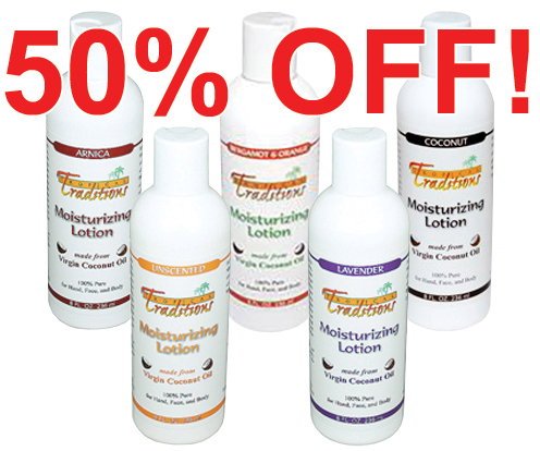 50% OFF Lotions