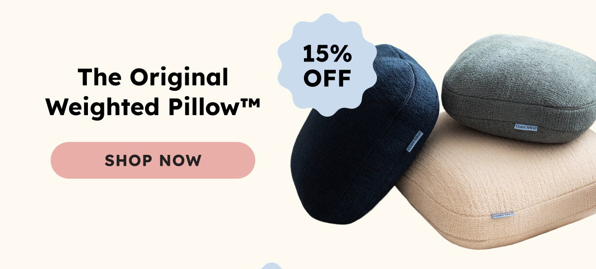 The Original Weighted Pillow