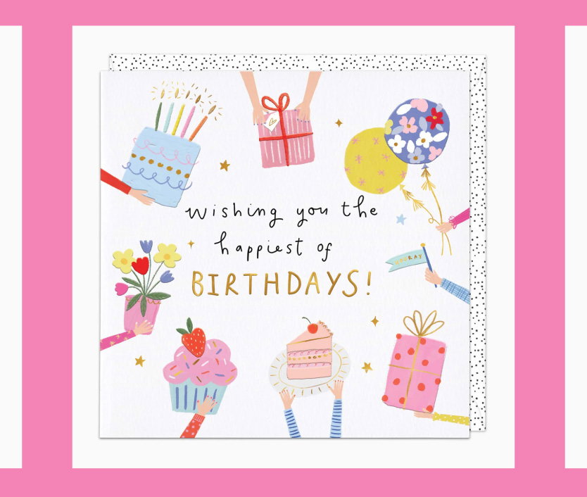 Happiest of Birthdays Card