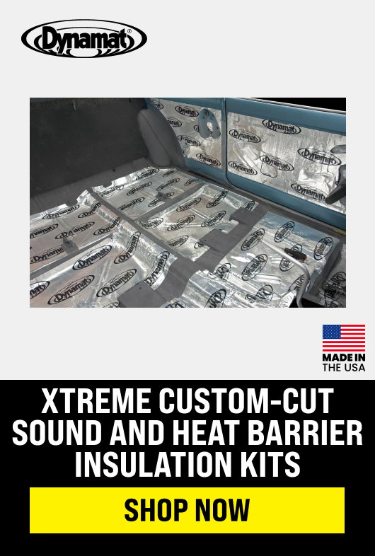Xtreme Custom-Cut Sound and Heat Barrier Insulation Kits