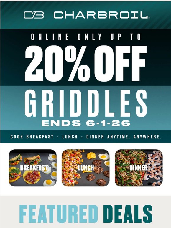 Griddle Season Can't Start Without You 🫵