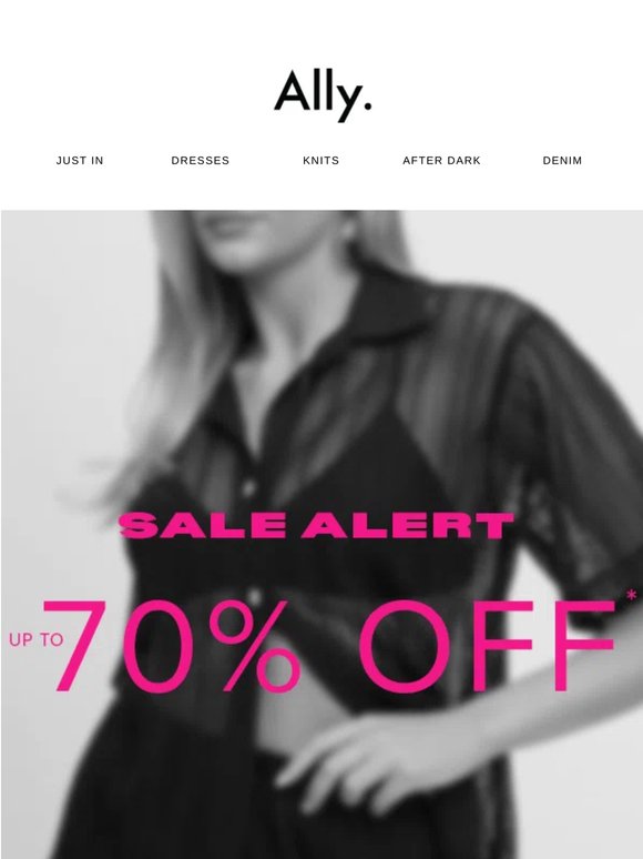 👀 No Thoughts, Just 70% OFF*!