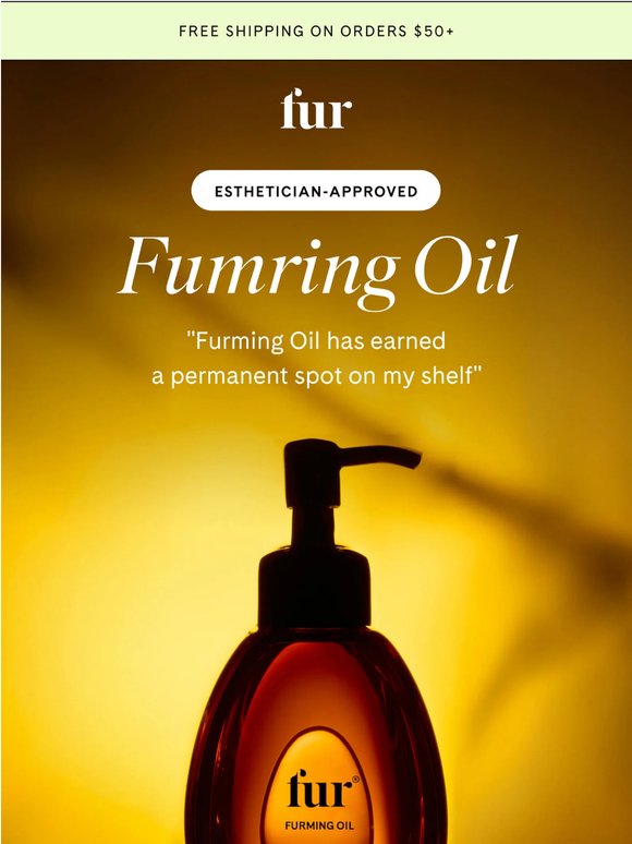 Why estheticians reach for Furming Oil ✨