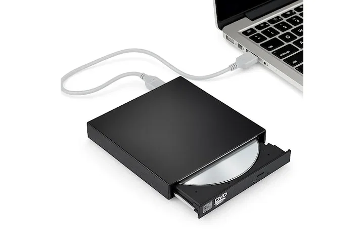 Slim ekstern DVD/CD-brenner med USB 3.0