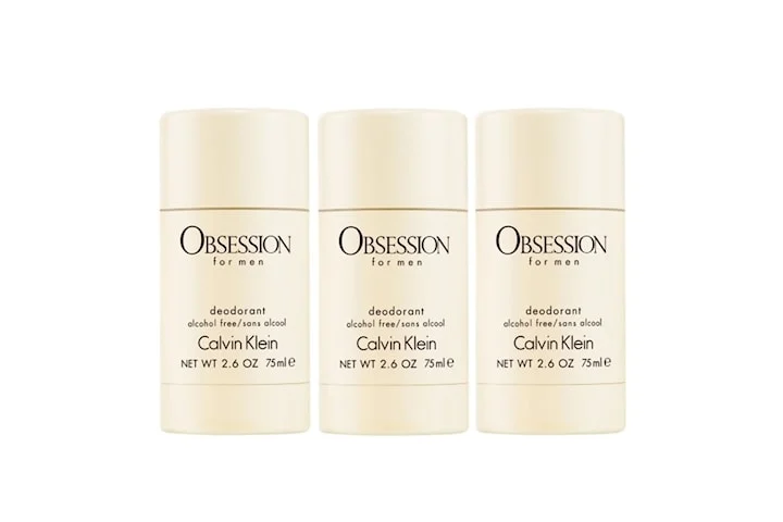 3-pack Calvin Klein Obsession For Men Deostick 75ml