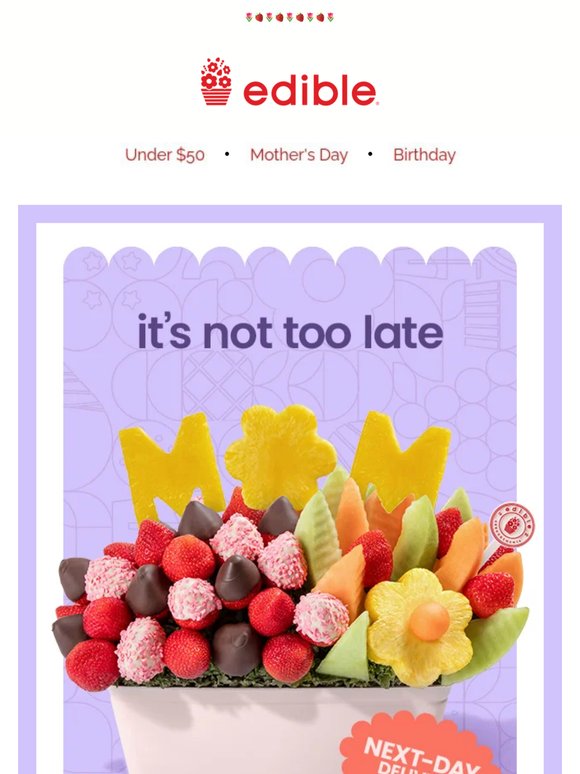 Still time: Mother’s Day Delivery
