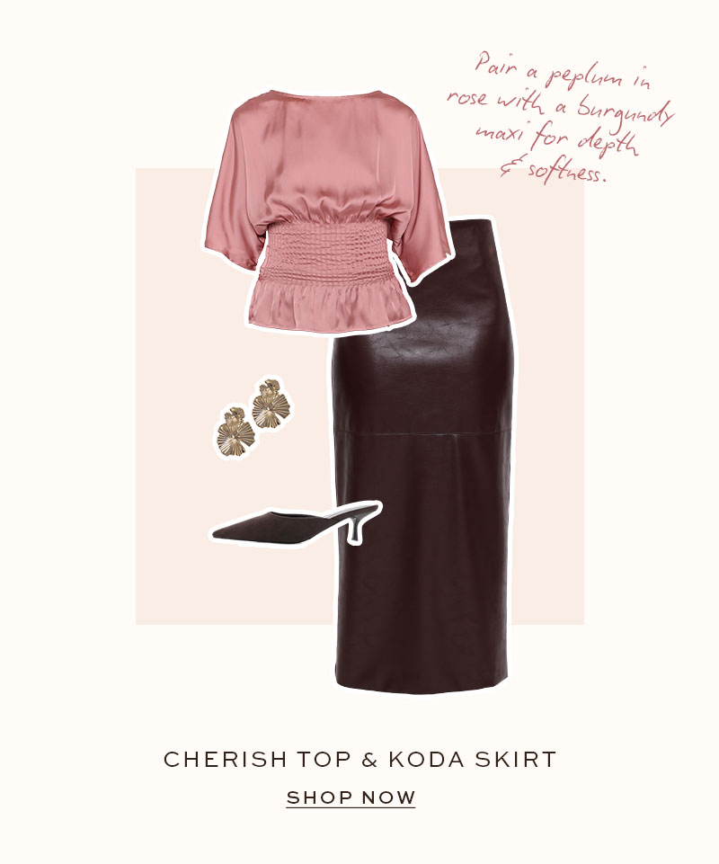 Cherish Pintuck Top