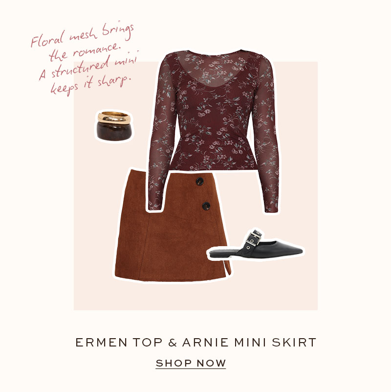 Ermen Mesh Top