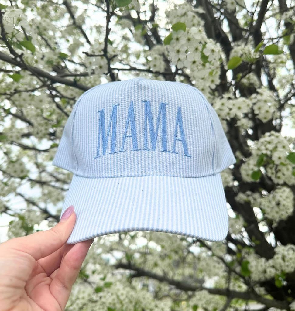 MAMA baseball cap outside