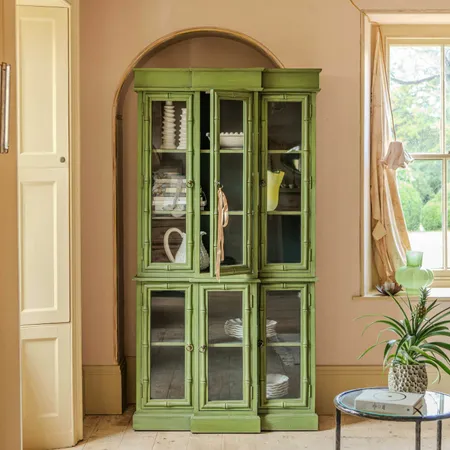 Saba Green Cabinet
