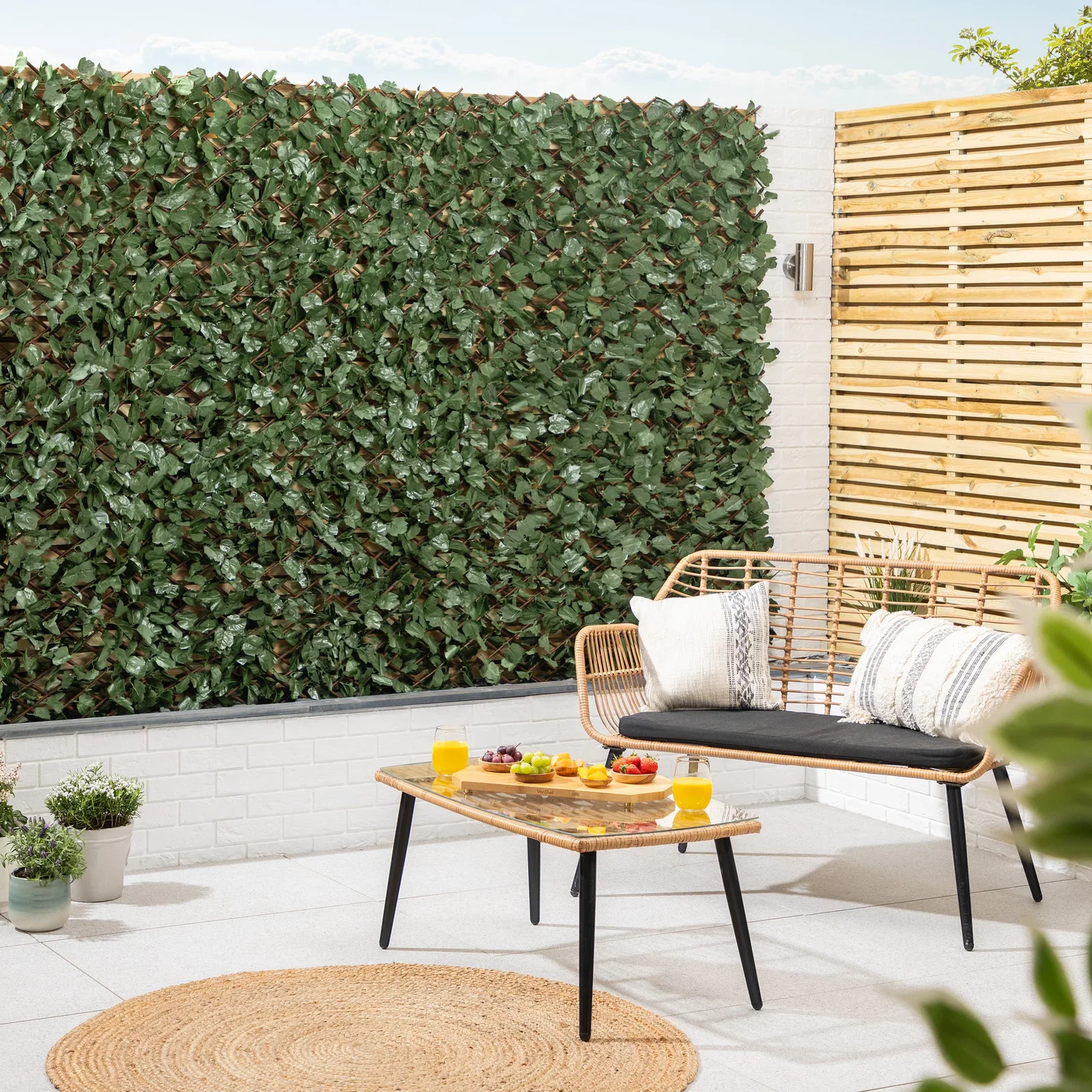 Image of Artificial Ivy Trellis – 2m x 1m