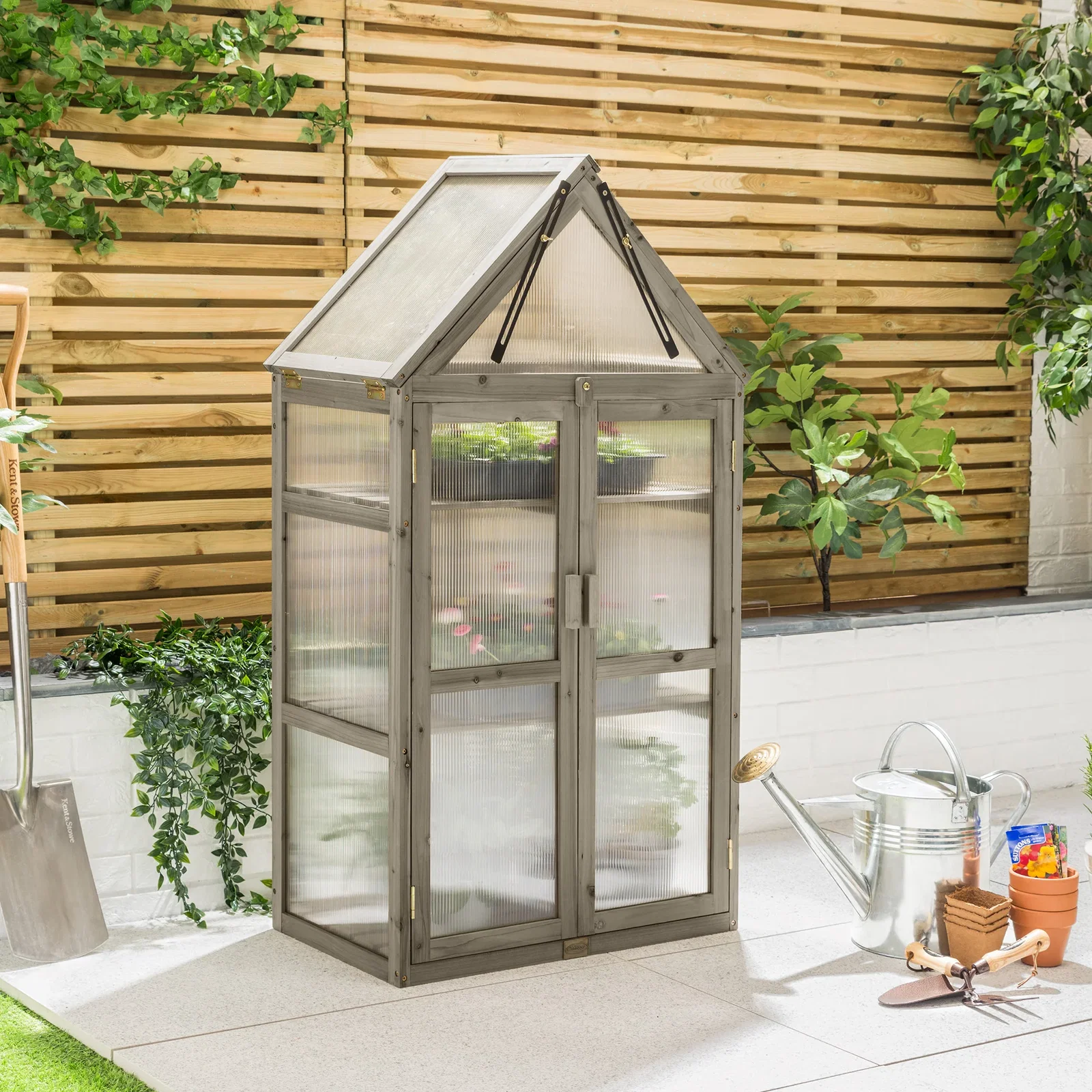 Image of Apex Cold Frame Greenhouse – 3 Tier