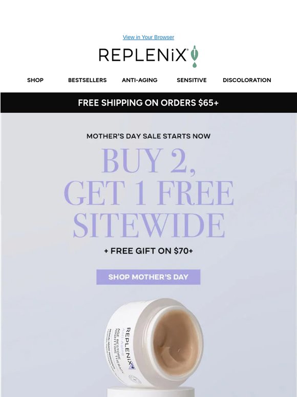 Mother’s Day savings start now: B2G1 + free gift