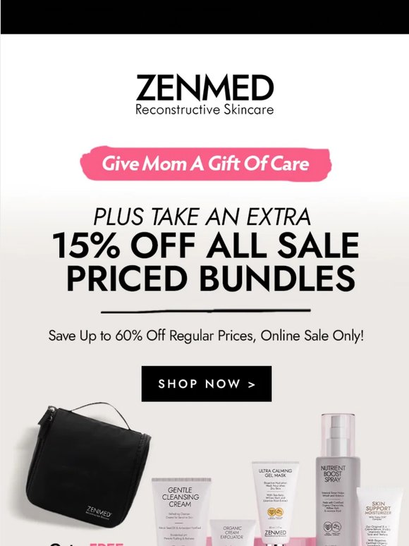 🚨Last Chance : Up to 60% OFF Bundles + FREE Bag for Mother's Day💃