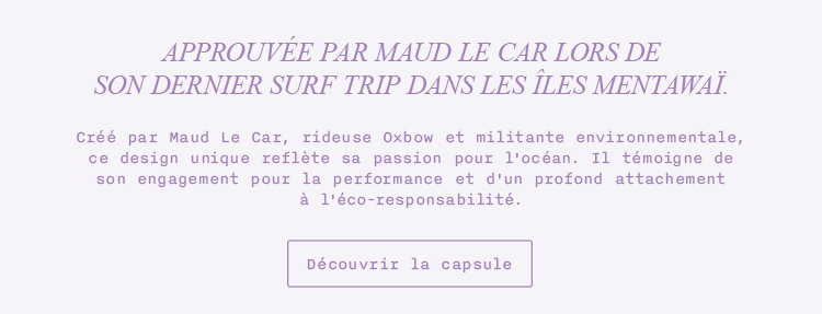 Oxbow x Maud Le Car
