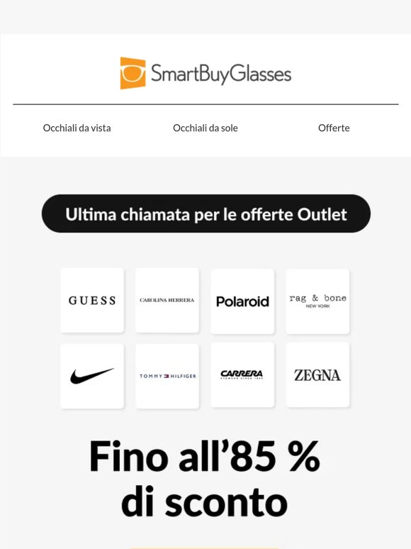 L’Outlet è pieno di sorprese