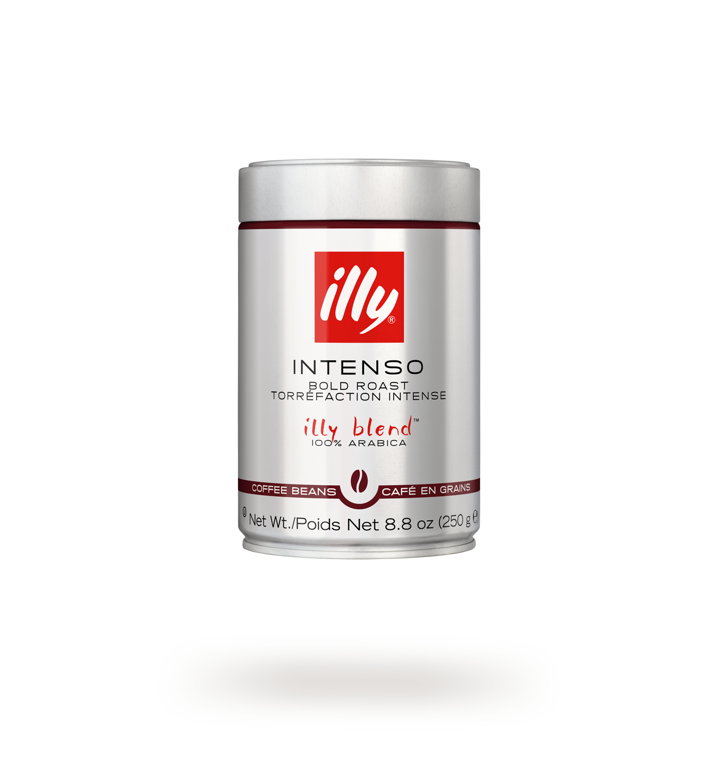 tin of Whole Bean Intenso coffee