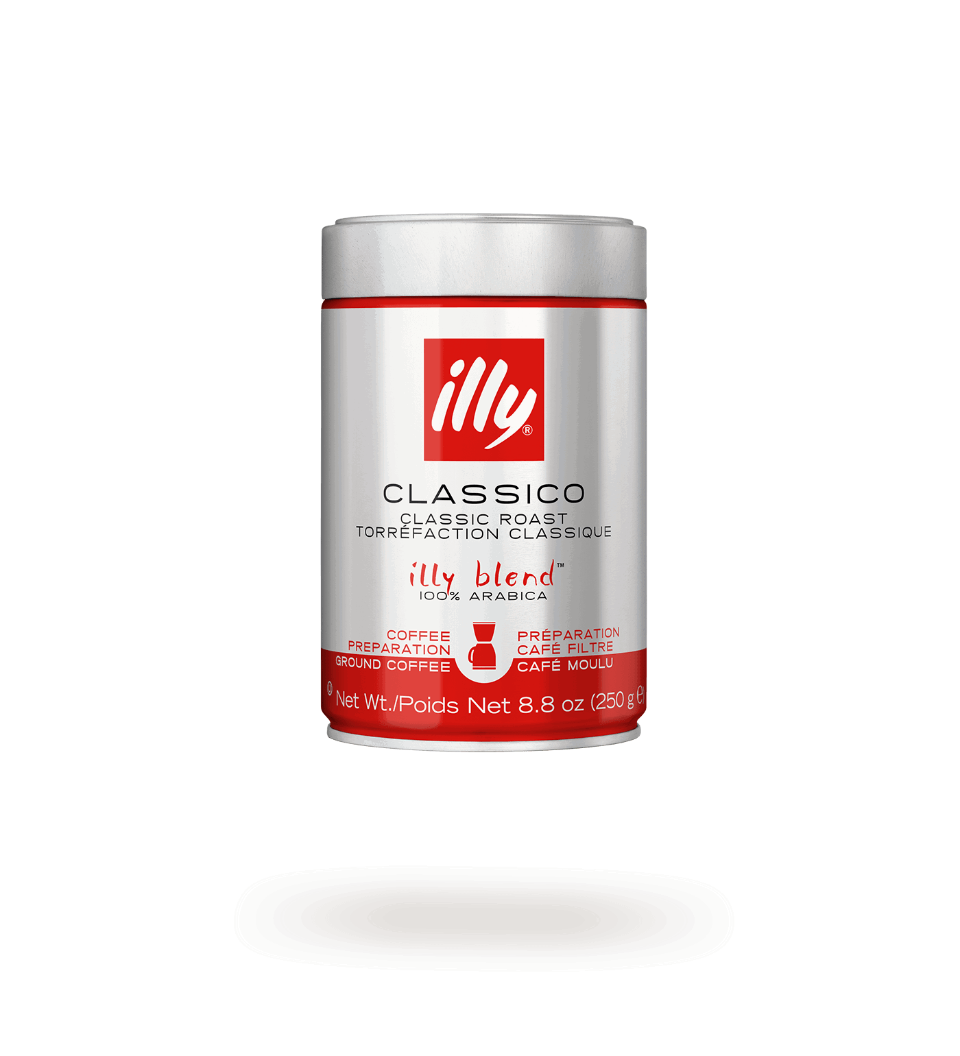 Box of Ground Espresso Classico coffee