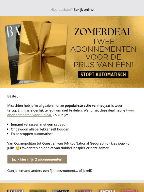 Geef leesplezier cadeau – of hou het lekker zelf