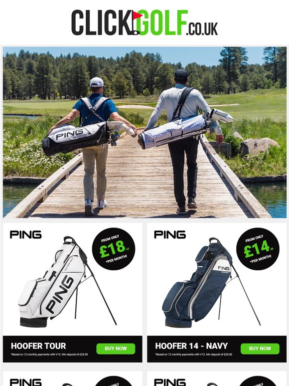 👀 | Inside the 2026 PING Golf Bag Line-Up