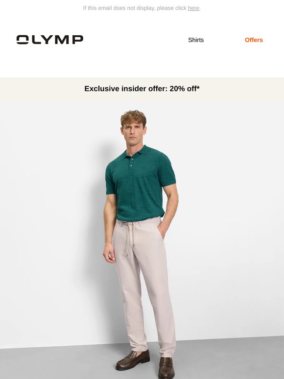 New pants by OLYMP