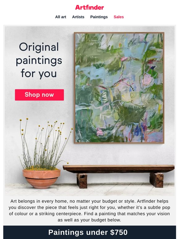 Paintings for your budget 🎯