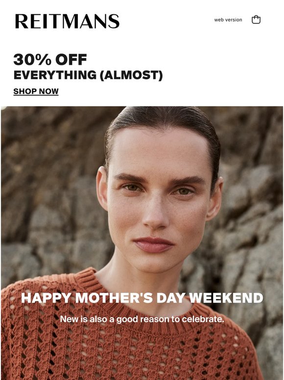 New For You (& 30% Off)
