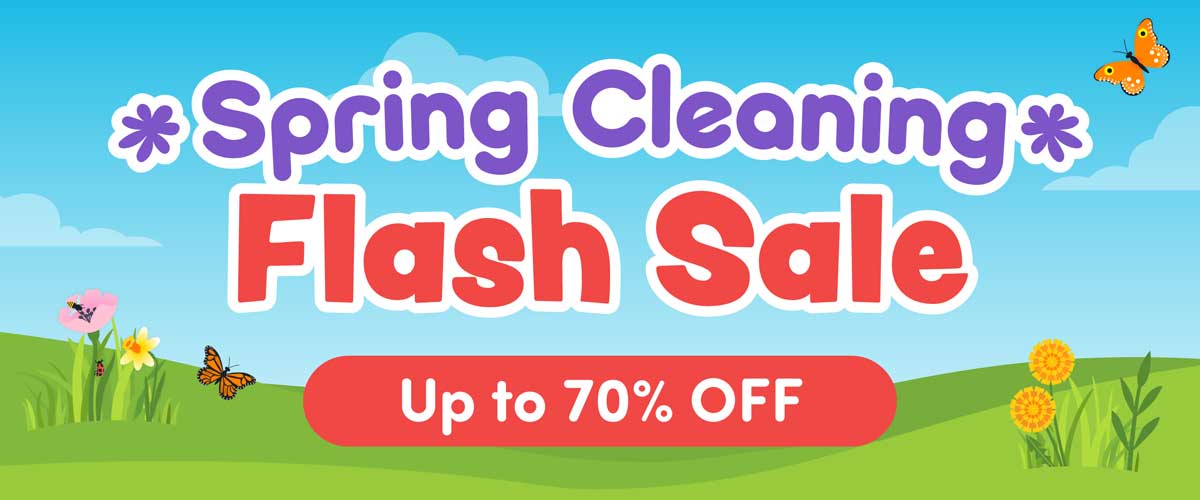 Spring Cleaning Sale! Up to 70% Off!