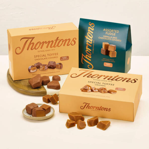 Toffee and Fudge range