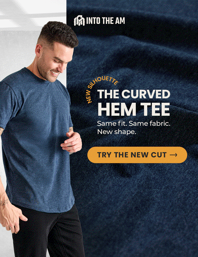 Introducing the new Curved Hem Tee!