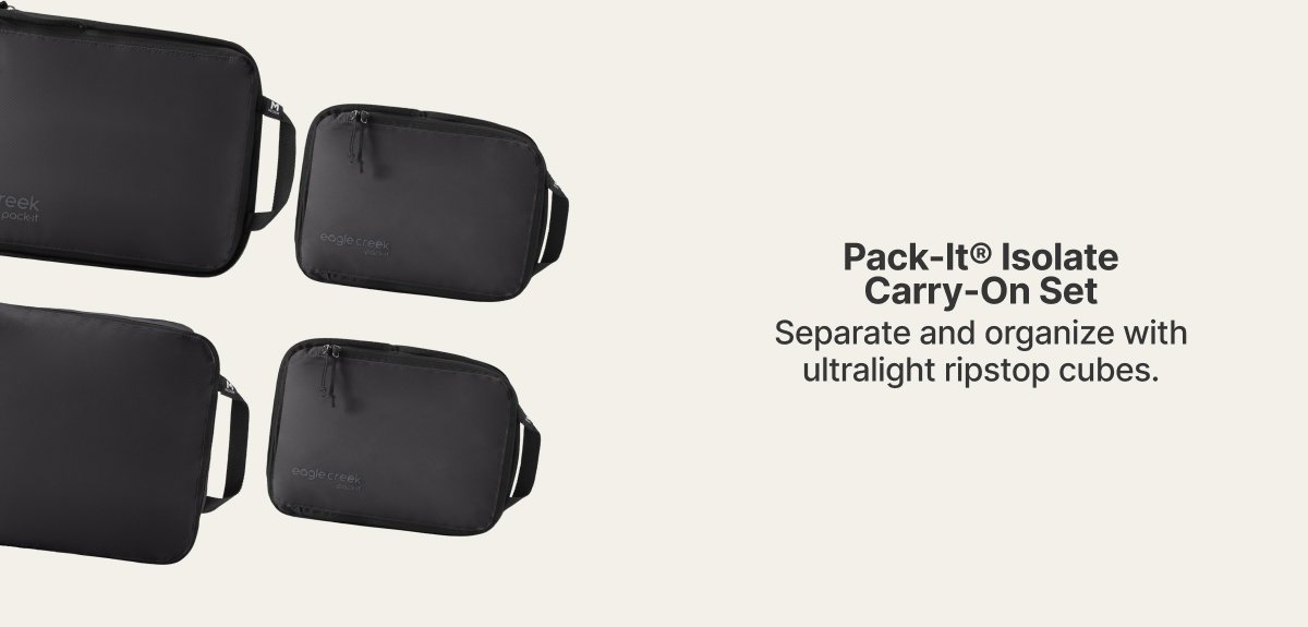 Pack-It Isolate Carry-On Set