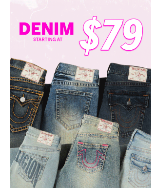 DENIM STARTING AT $79