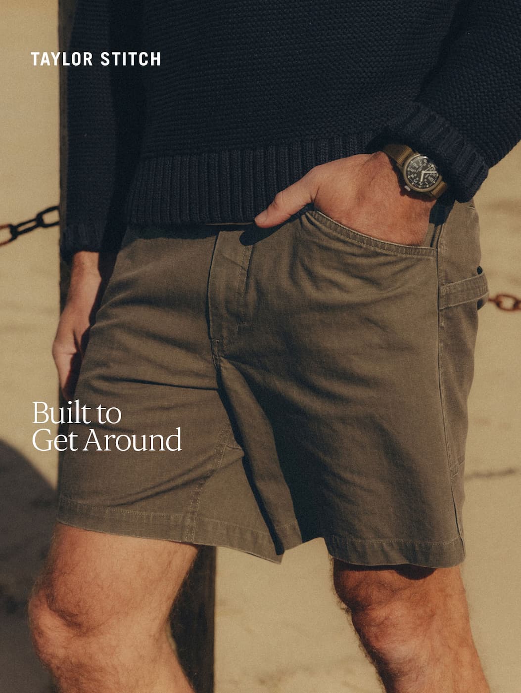 Taylor Stitch. Built to Get Around. 