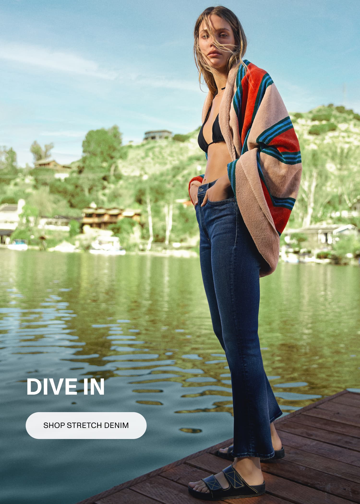 DIVE IN - Shop New Stretch Denim