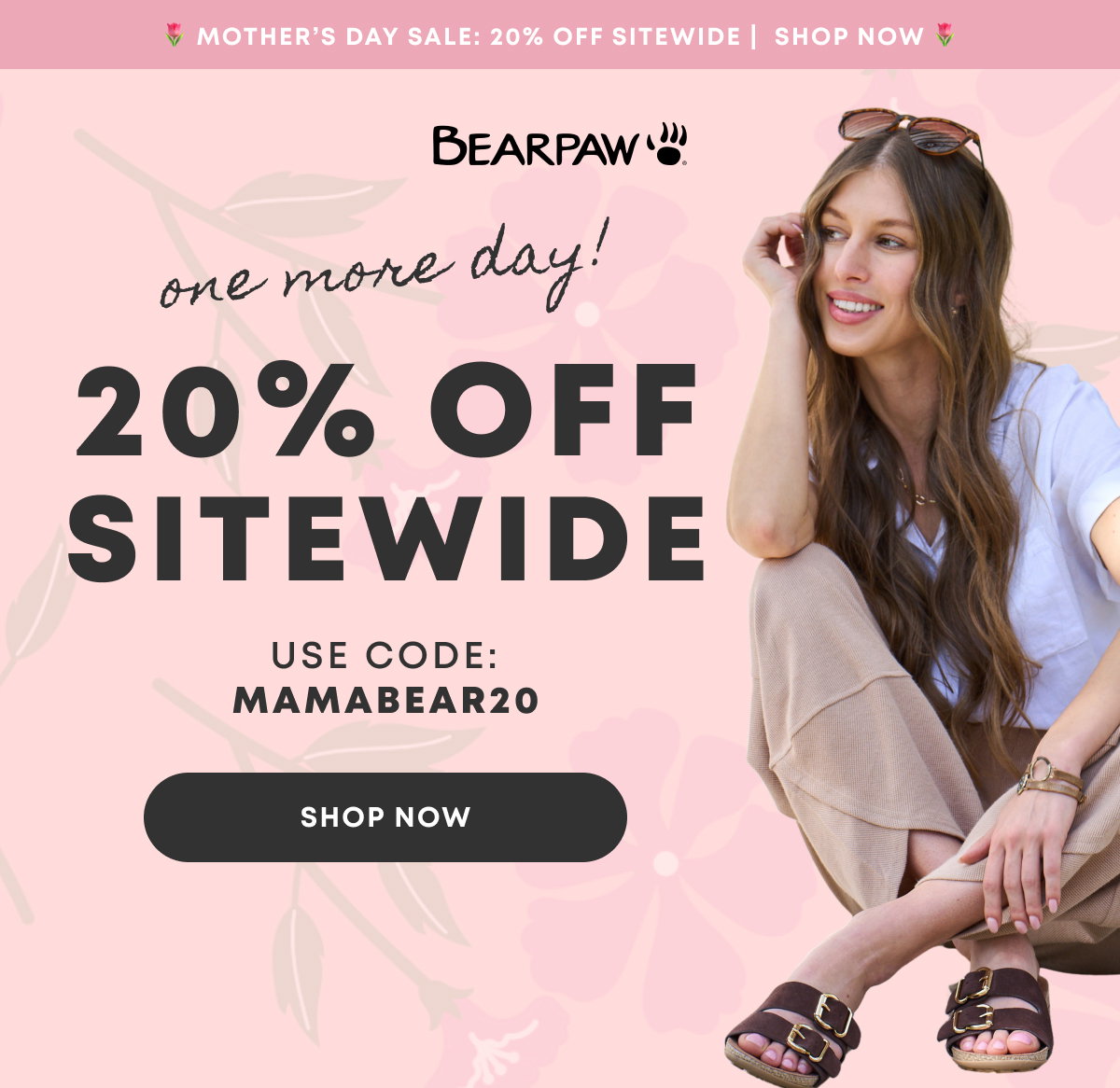 Mother's Day Sale - 20% Off Sitewide