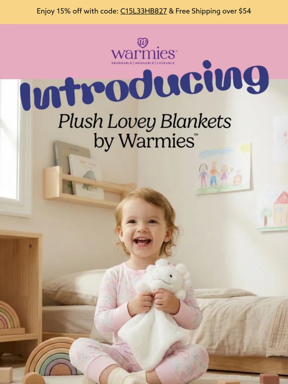 New! Lovey Blankets