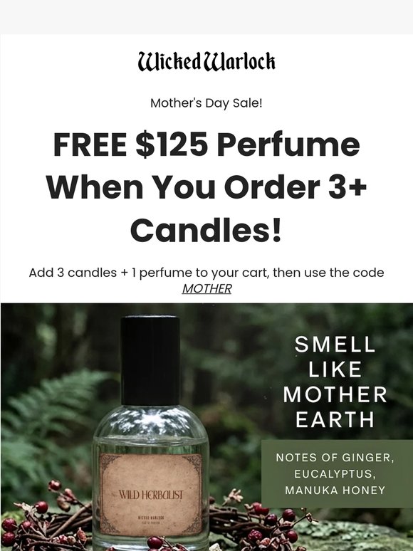 Mother's Day sale continues...