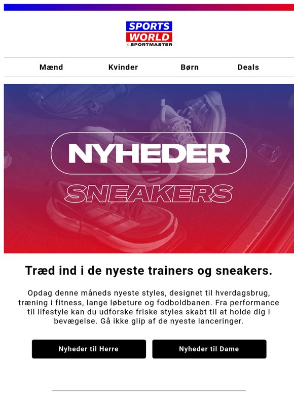 💥 De nyeste sneakers