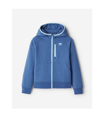Kids Recover Interlock Full Zip Hoodie