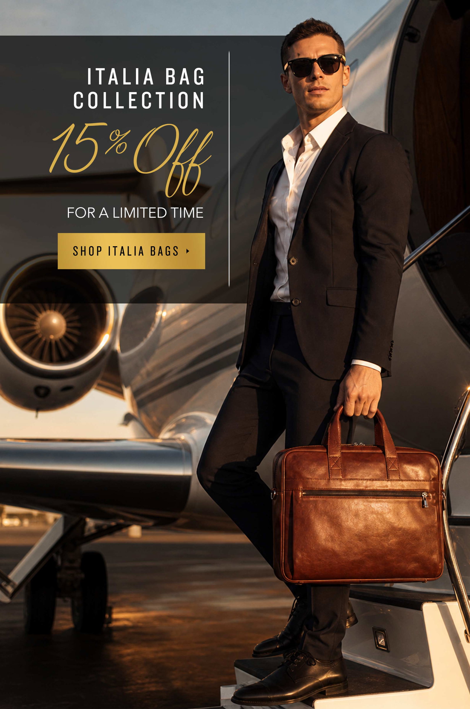 15% Off Italia Bags
