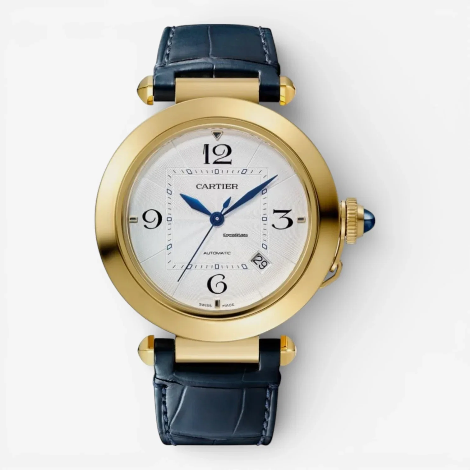 Image of Cartier Pasha 18K Yellow Gold Automatic Unisex Watch WGPA0007