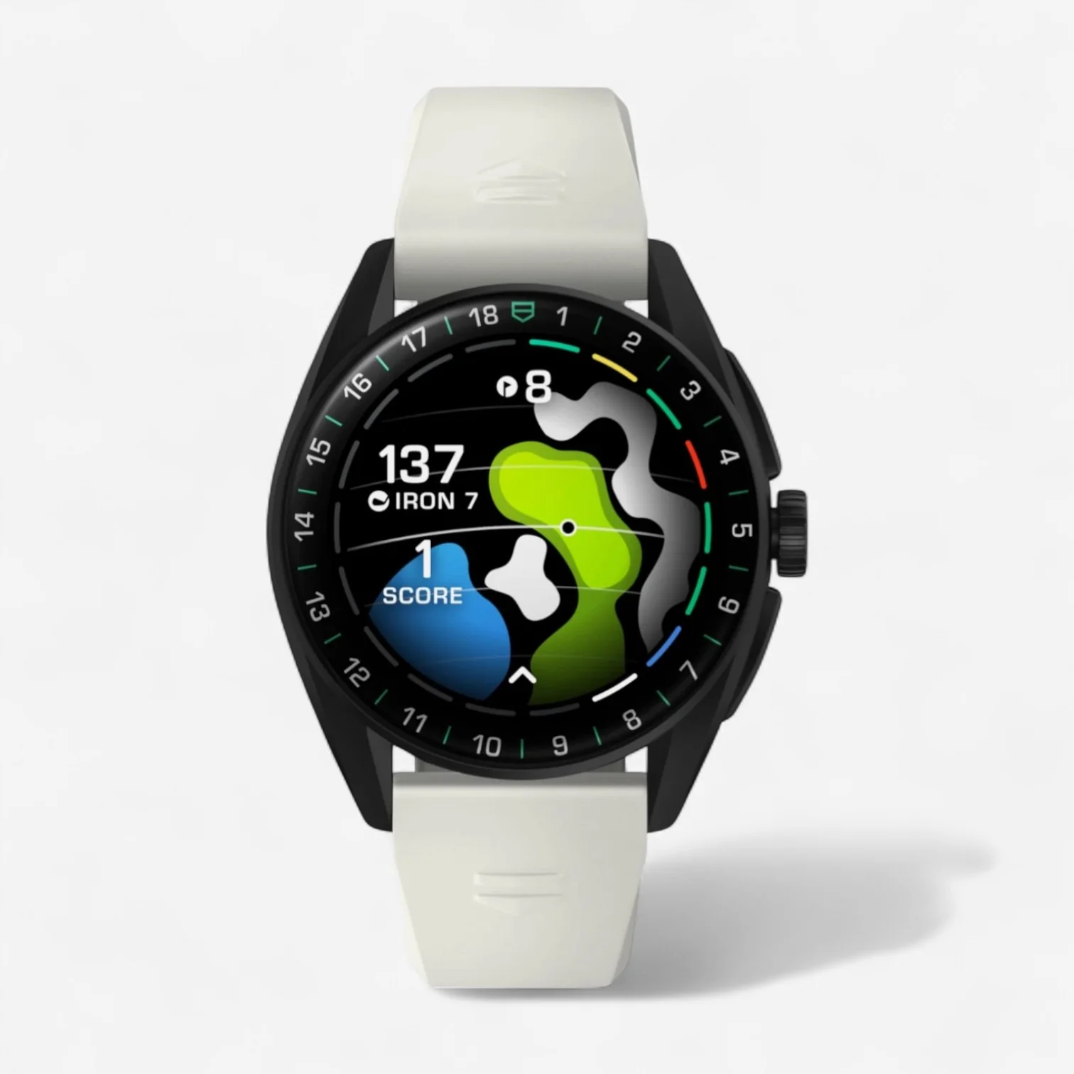 Image of Tag Heuer Connected Calibre E4 Golf Edition 42mm Titanium Men's Smartwatch SBR8080.EB0284