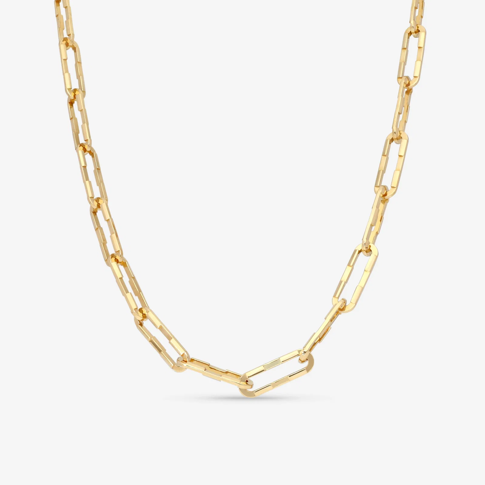 Image of Gucci Link to Love 18K Yellow Gold Chain Necklace YBB74459900100U