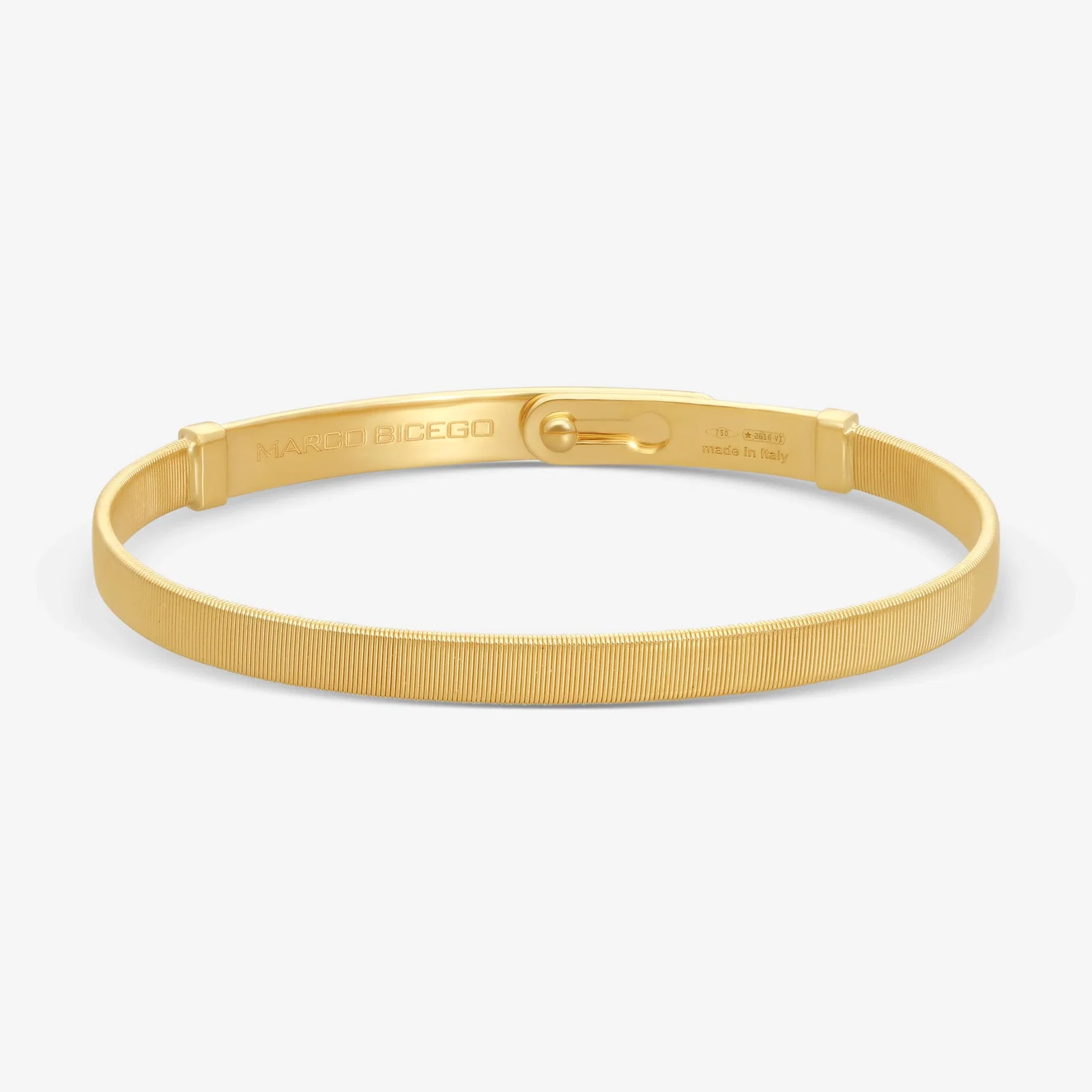 Image of Marco Bicego Masai 18K Yellow Gold Bangle Bracelet SG43__Y_01