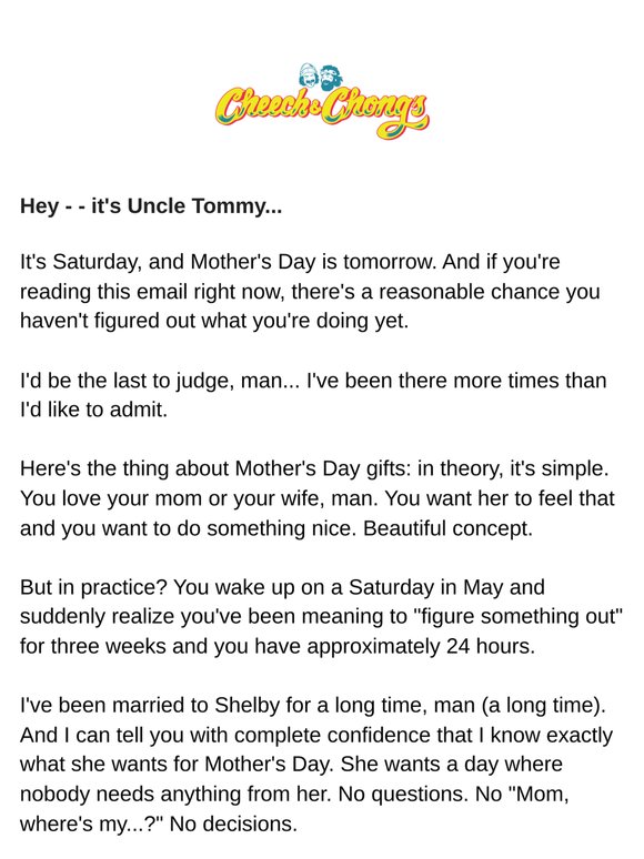 My last minute Mother's day gift guide