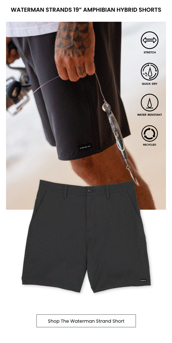 Waterman Strands 19" Amphibian Hybrid Shorts